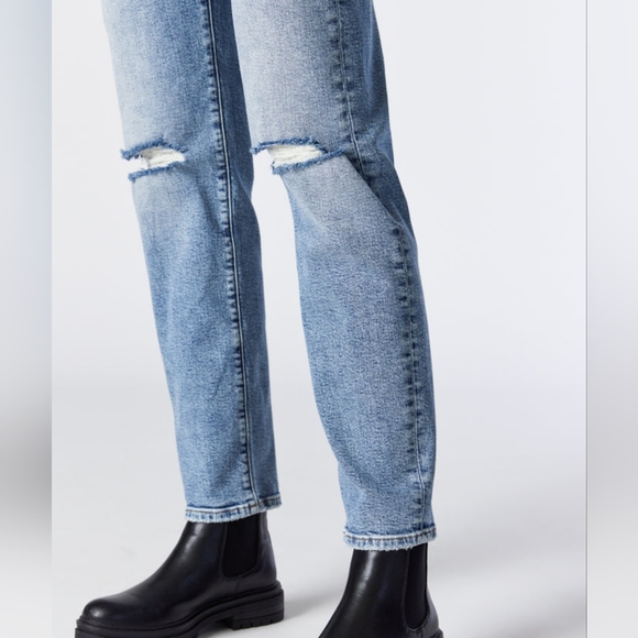 Mavi Soho Tapered Leg High Rise | Light Ripped Recycle BlueSize 27/29 - Picture 12 of 15